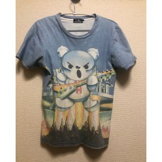 ヒステリックグラマー(HYSTERIC GLAMOUR)のヒステリックグラマー メンズＳ ファックベア スペースベア Ｔシャツ(Tシャツ/カットソー(半袖/袖なし))