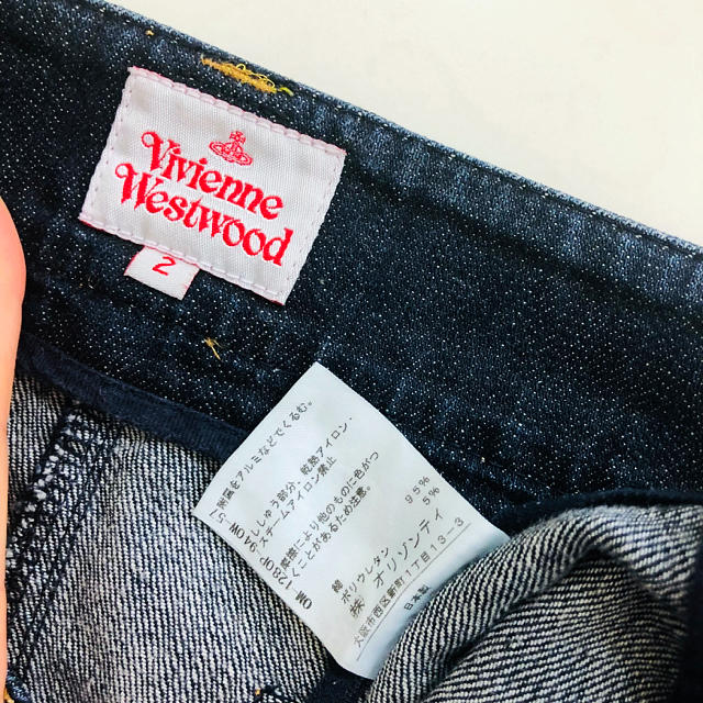 Vivienne Westwood(ヴィヴィアンウエストウッド)の【nk様専用 5/28迄】Vivienne Westwood デニムミニスカート レディースのスカート(ミニスカート)の商品写真