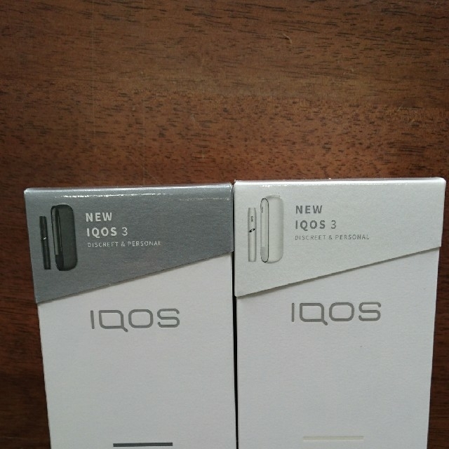 IQOS3 アイコス3 白 黒２台 新品未開封ファッション小物
