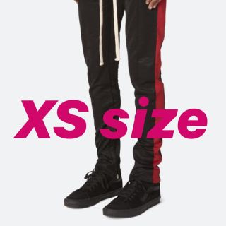 mnml トラックパンツ BLACK×RED XSsize(その他)