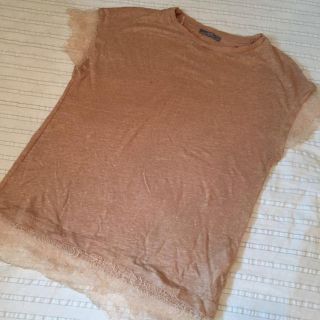 ザラ(ZARA)のZara トップス(Tシャツ(半袖/袖なし))