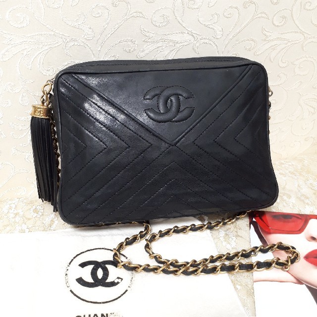 【初回限定お試し価格】 CHANEL - CHANEL フリンジ マトラッセ シェブロン シャネル ショルダーバッグ ショルダーバッグ 【初回限定お試し価格】 CHANEL - CHANEL フリンジ マトラッセ シェブロン シャネル ショルダーバッグ ショルダーバッグ