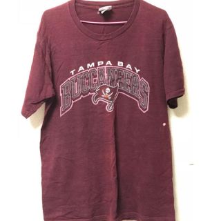 Tシャツ 古着 ワインレッド色 (Tシャツ/カットソー(半袖/袖なし))