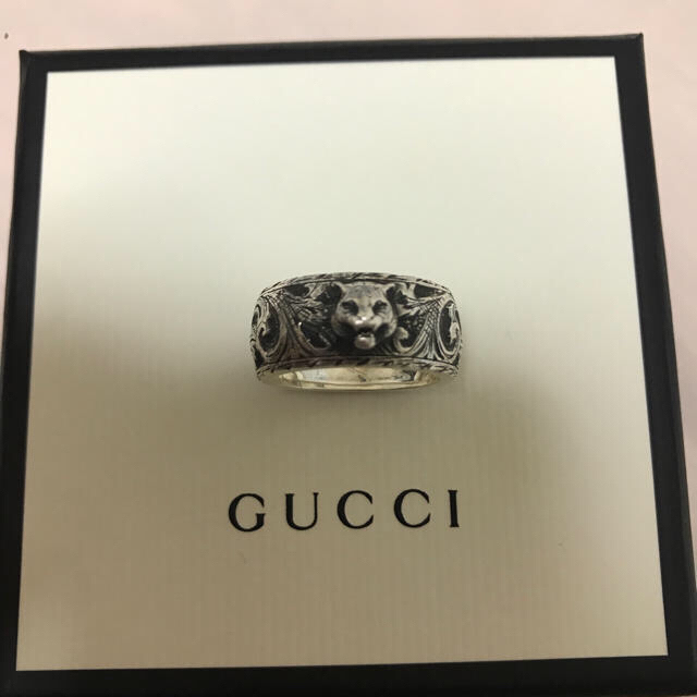 Gucci(グッチ)のハンター様専用 24日まで取り置き GUCCI リング メンズのアクセサリー(リング(指輪))の商品写真