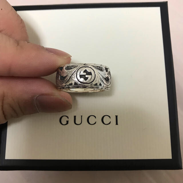 Gucci(グッチ)のハンター様専用 24日まで取り置き GUCCI リング メンズのアクセサリー(リング(指輪))の商品写真