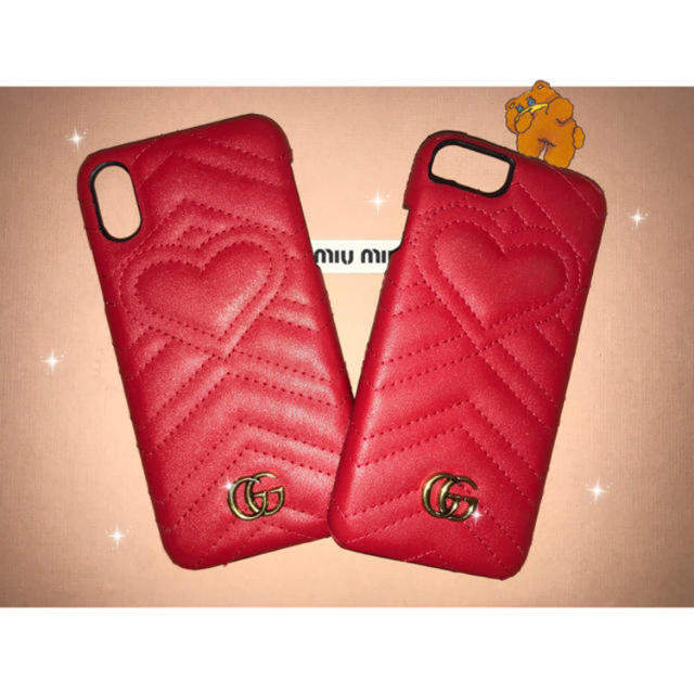 Gucci - クーポン期間中限定値下げ❤︎gg marmont iPhone caseの通販 by 🐶｜グッチならラクマ