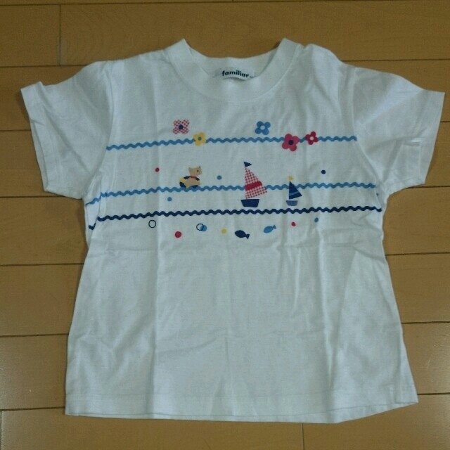 familiar(ファミリア)のファミリア☆Ｔシャツ120 キッズ/ベビー/マタニティのキッズ服女の子用(90cm~)(Tシャツ/カットソー)の商品写真