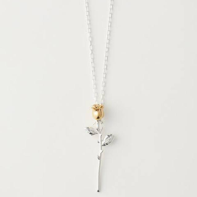 AMBUSH(アンブッシュ)のAMBUSH ROSE CHARM NECKLACE SILVER 925 銀 メンズのアクセサリー(ネックレス)の商品写真