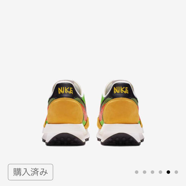 NIKE(ナイキ)のSNKRS当選 27.5 NIKE SACAI LD WAFFLE GREEN メンズの靴/シューズ(スニーカー)の商品写真