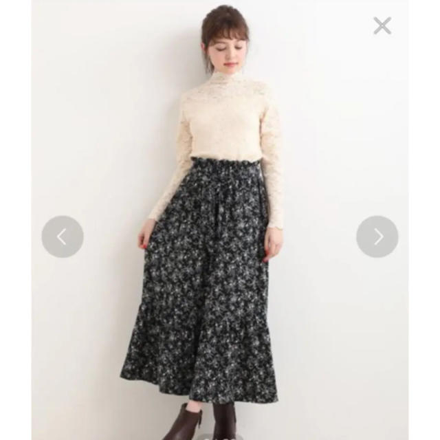 MAJESTIC LEGON(マジェスティックレゴン)の✩美品✩ MAJESTIC LEGON 花柄 ロングスカート レディースのスカート(ロングスカート)の商品写真