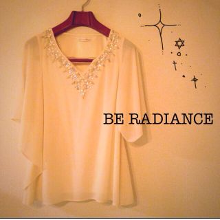 ビーラディエンス(BE RADIANCE)のBE RADIANCE シフォントップス(カットソー(長袖/七分))