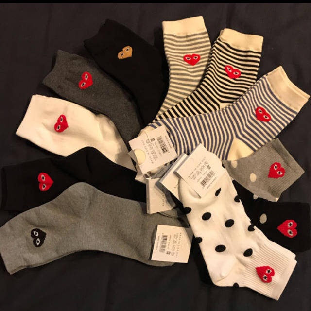 COMME des GARCONS(コムデギャルソン)のM様専用☆グレー一点 レディースのレッグウェア(ソックス)の商品写真