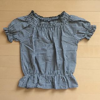 グローバルワーク(GLOBAL WORK)のGLOBAL WORK オフショルブラウス XXL（130-140）(ブラウス)