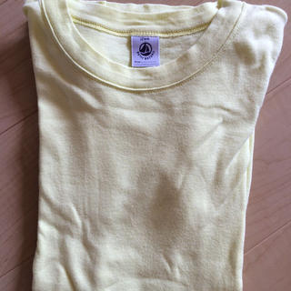 プチバトー(PETIT BATEAU)のプチバトー Tシャツ イエロー(Tシャツ(半袖/袖なし))