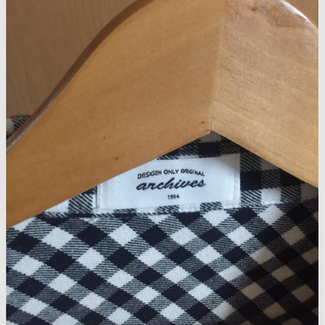 archives(アルシーヴ)のギンガムチェックシャツ レディースのトップス(シャツ/ブラウス(長袖/七分))の商品写真
