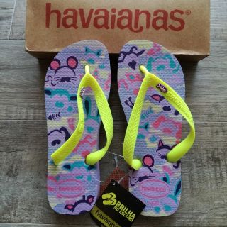 ハワイアナス(havaianas)の新品☆ハワイアナス ビーチサンダル 35/36 23㎝~23.5㎝(ビーチサンダル)