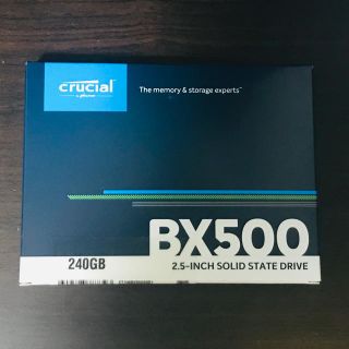 Crucial クルーシャル SSD 240GB 新品(PCパーツ)