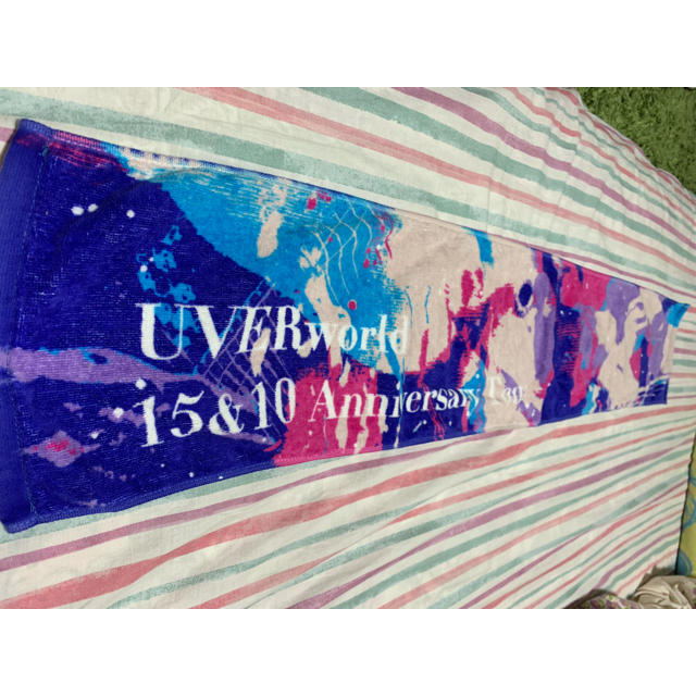 UVERworld マフラータオル エンタメ/ホビーのタレントグッズ(ミュージシャン)の商品写真