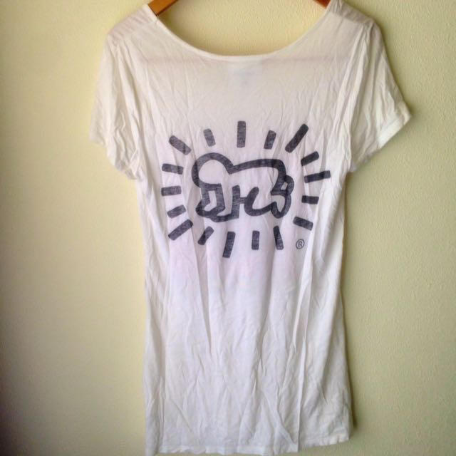 SLY(スライ)のSLY × keith ロングTシャツ レディースのトップス(Tシャツ(半袖/袖なし))の商品写真