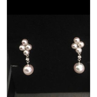 ミキモト(MIKIMOTO)のミキモト MIKIMOTO パールピアス 超美品♡(ピアス)