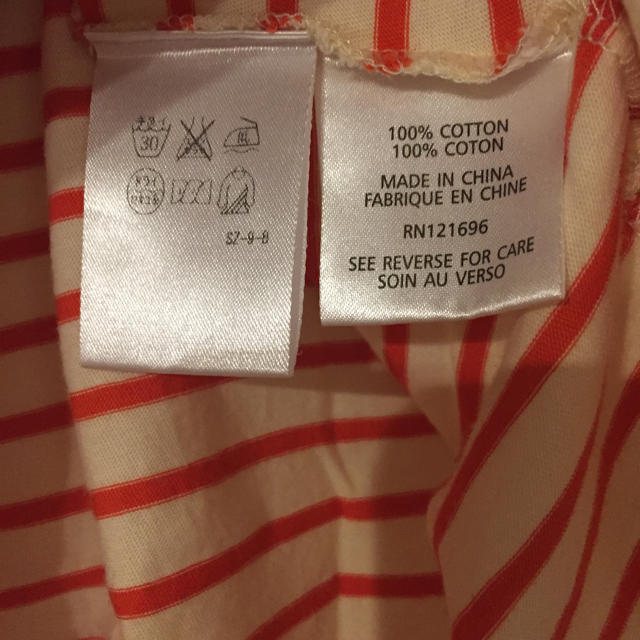 Ron Herman(ロンハーマン)の美品 DEMYLEE デミリー ボーダー半袖 sizeS ロンハーマン レディースのトップス(Tシャツ(半袖/袖なし))の商品写真