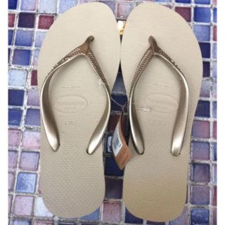 ハワイアナス(havaianas)のハワイアナス 厚底 ビーチサンダル 38(ビーチサンダル)