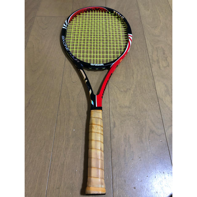 wilson(ウィルソン)のフェデラー6代目モデル中古美品Six.OneTourBLX90 スポーツ/アウトドアのテニス(ラケット)の商品写真