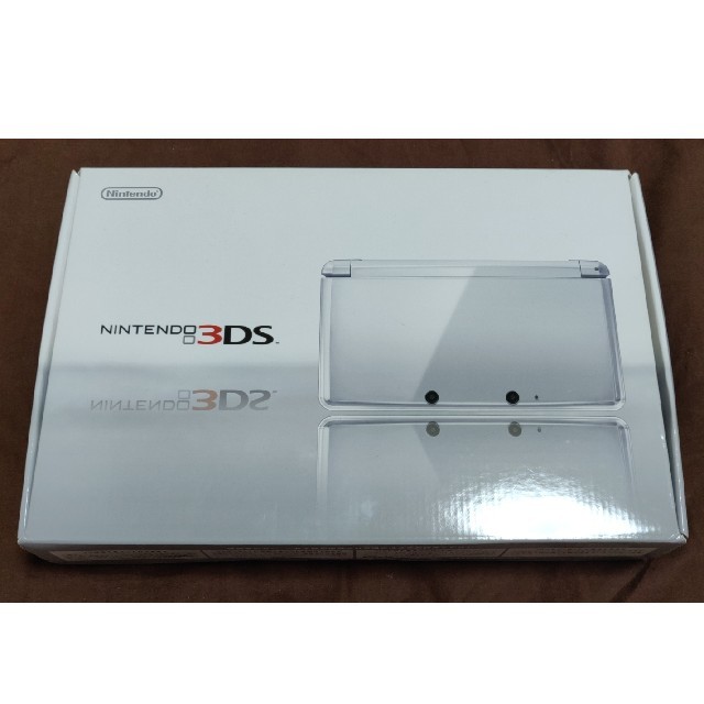ニンテンドー3DS(ニンテンドー3DS)のNINTENDO 3DS アイスホワイト エンタメ/ホビーのゲームソフト/ゲーム機本体(携帯用ゲーム機本体)の商品写真