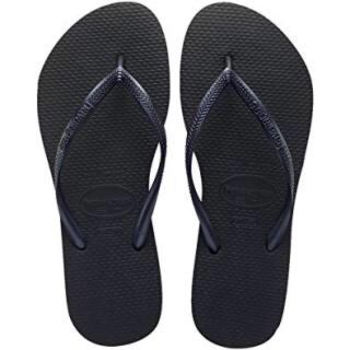 ハワイアナス(havaianas)の【irmare様 専用】ビーチサンダル 35-36 ブラック(ビーチサンダル)