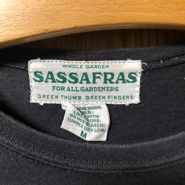 SASSAFRAS(ササフラス)のsassafras スコップTシャツ ササフラス beams UA UR メンズのトップス(Tシャツ/カットソー(半袖/袖なし))の商品写真