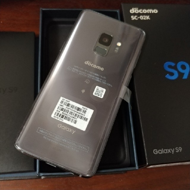 新品SIMフリー可★Galaxy S9 SC-02K (グレー)のサムネイル