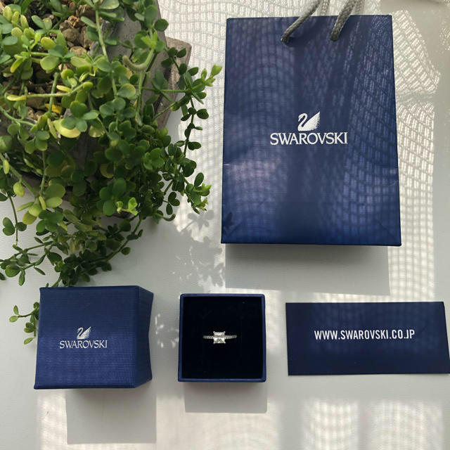 SWAROVSKI(スワロフスキー)のSWAROVSKI  スワロフスキー リング  13〜14号 レディースのアクセサリー(リング(指輪))の商品写真