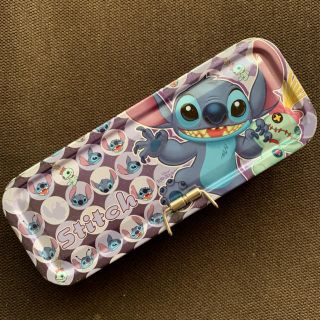 スティッチ(STITCH)のDisney スティッチ 缶ペンケース(3段)(キャラクターグッズ)