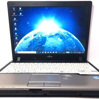 フジツウ(富士通)の☆爆速☆小型軽量 P772/F 高性能Core i5 爆速SSD Office(ノートPC)