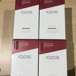 アイコス(IQOS)のiQOS3 ＋ iQOS multi アイコス 空港限定 ラディアントレッド(タバコグッズ)