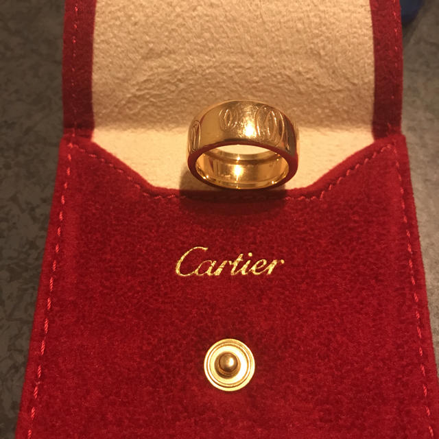 Cartier - カルティエ  バースデーリング  K18