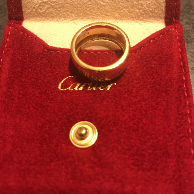 Cartier(カルティエ)のカルティエ  バースデーリング  K18 レディースのアクセサリー(リング(指輪))の商品写真