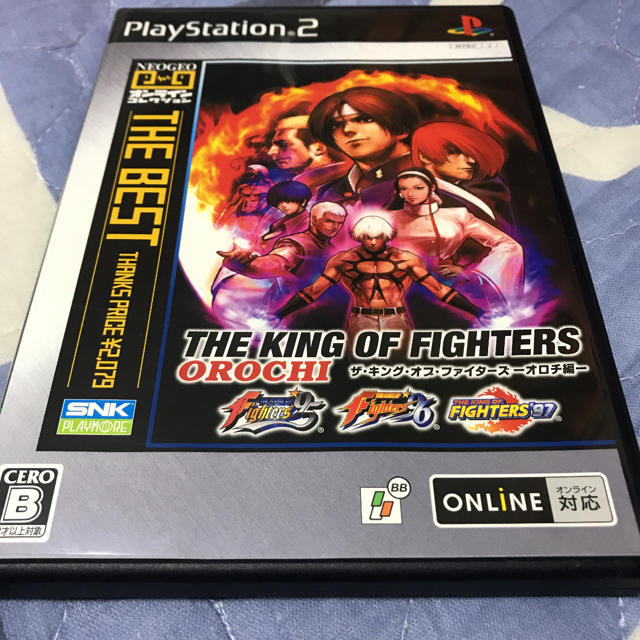 PlayStation2(プレイステーション2)の PS2 キング・オブ・ファイターズ〜オロチ編〜 エンタメ/ホビーのゲームソフト/ゲーム機本体(家庭用ゲームソフト)の商品写真