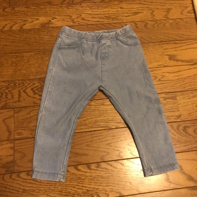 ZARA KIDS(ザラキッズ)の中古 ザラベビー デニムパンツ 12-18m キッズ/ベビー/マタニティのベビー服(~85cm)(パンツ)の商品写真