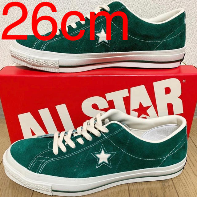 メンズ新品 26 CONVERSE ONE STAR J VTG TIME LINE