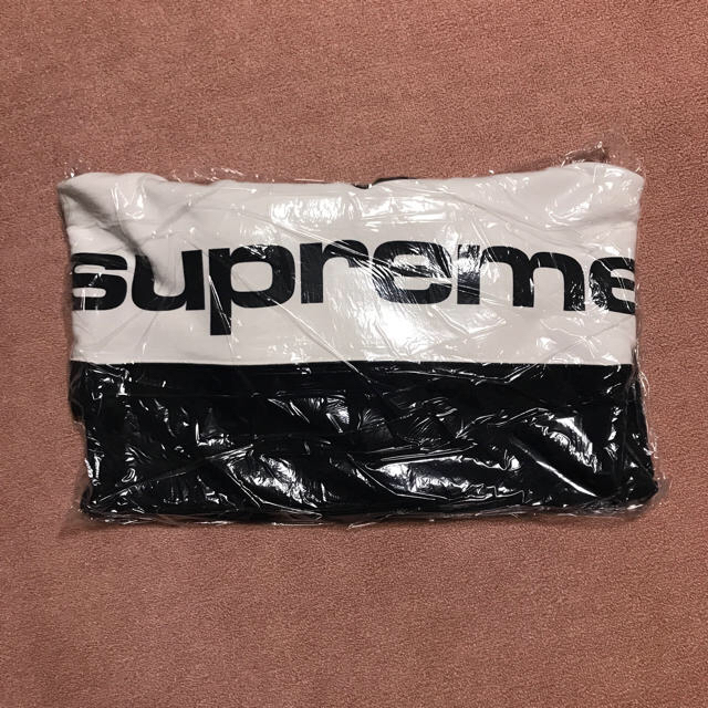 supreme blocked hooded sweatshirt