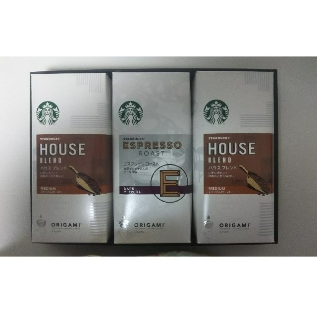 Starbucks Coffee(スターバックスコーヒー)のスターバックス オリガミ コーヒー 詰め合わせ 食品/飲料/酒の飲料(コーヒー)の商品写真