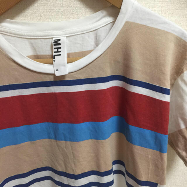 H&M(エイチアンドエム)のMHTストライプTシャツ レディースのトップス(Tシャツ(半袖/袖なし))の商品写真