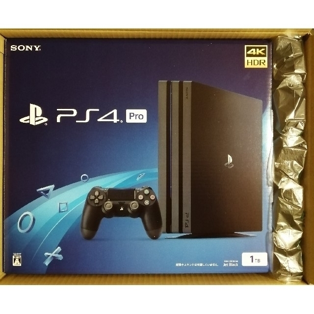 【新品】PS4 Pro 1TB CUH-7200BB01 Jet Black