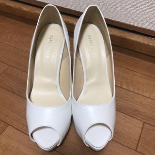 エスペランサ(ESPERANZA)のエスペランサ オープントゥパンプス 23.5cm(ハイヒール/パンプス)