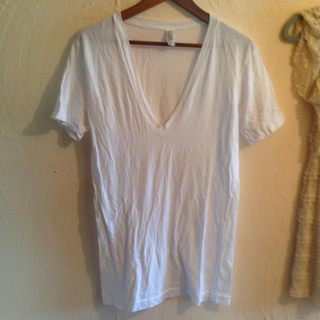アメリカンアパレル(American Apparel)のアメアパ 白T(Tシャツ(半袖/袖なし))