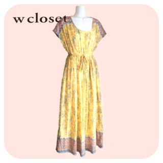 ダブルクローゼット(w closet)のw closet❃マキシOP(ロングワンピース/マキシワンピース)