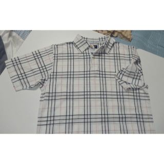 バーバリー(BURBERRY)のひろ様専用　バーバリー 　　半袖ポロシャツ　メンズ (シャツ)