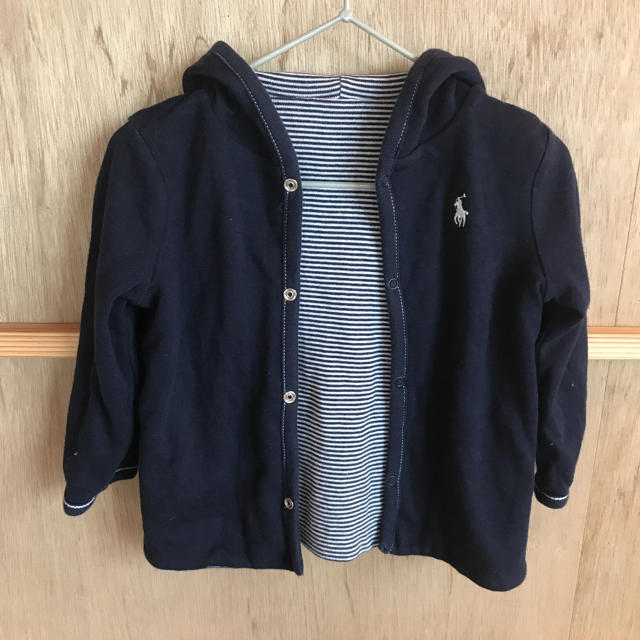 Ralph Lauren(ラルフローレン)のラルフローレン リバーシブルパーカー ベビー 80 キッズ/ベビー/マタニティのベビー服(~85cm)(ジャケット/コート)の商品写真