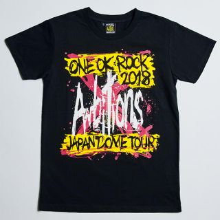 ワンオクロック(ONE OK ROCK)の【美品】ONE OK ROCK Tシャツ 2018 Ambitions(Tシャツ/カットソー(半袖/袖なし))